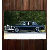 Металлическая табличка Mercedes-Benz 600 (W100)